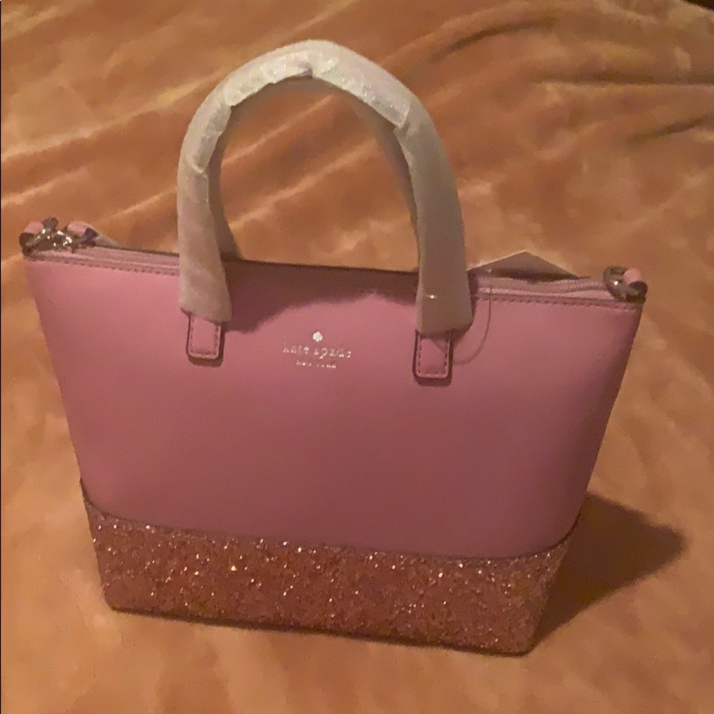 Pink purse by kate spade